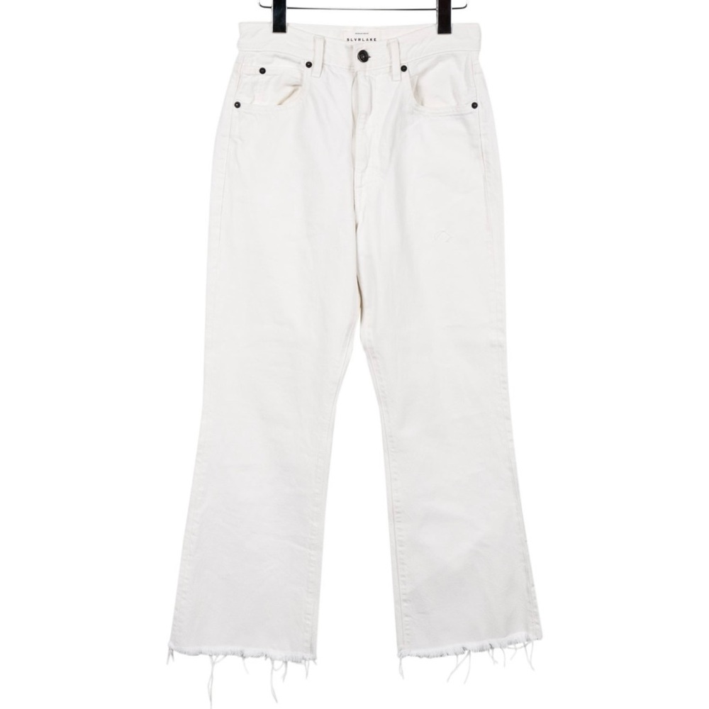 SLVRLAKE Frankie Flare Jeans with High-Rise Fit